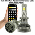 H4 - Auto Glow Aura - App Controlled LED - 150 watts - 1 year warranty